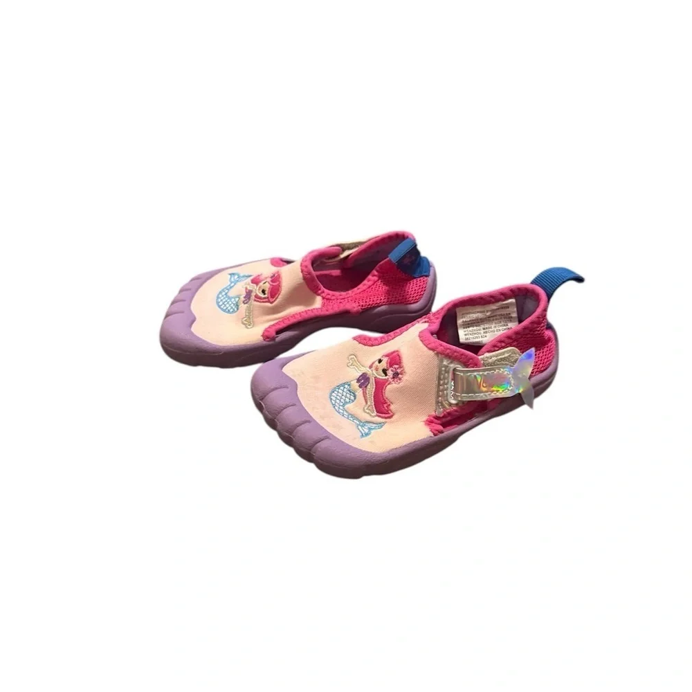 Mermaid Adventure Kids Water Shoes - Pink and Purple